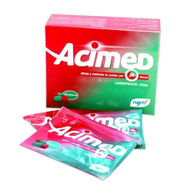 ACIMED 15MG X 10 CAPSULAS